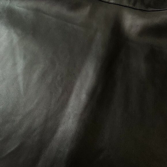 Akira Faux Leather Black Overalls Dress Whimsigoth Fairy Vampire Goth Vampire - Picture 12 of 15